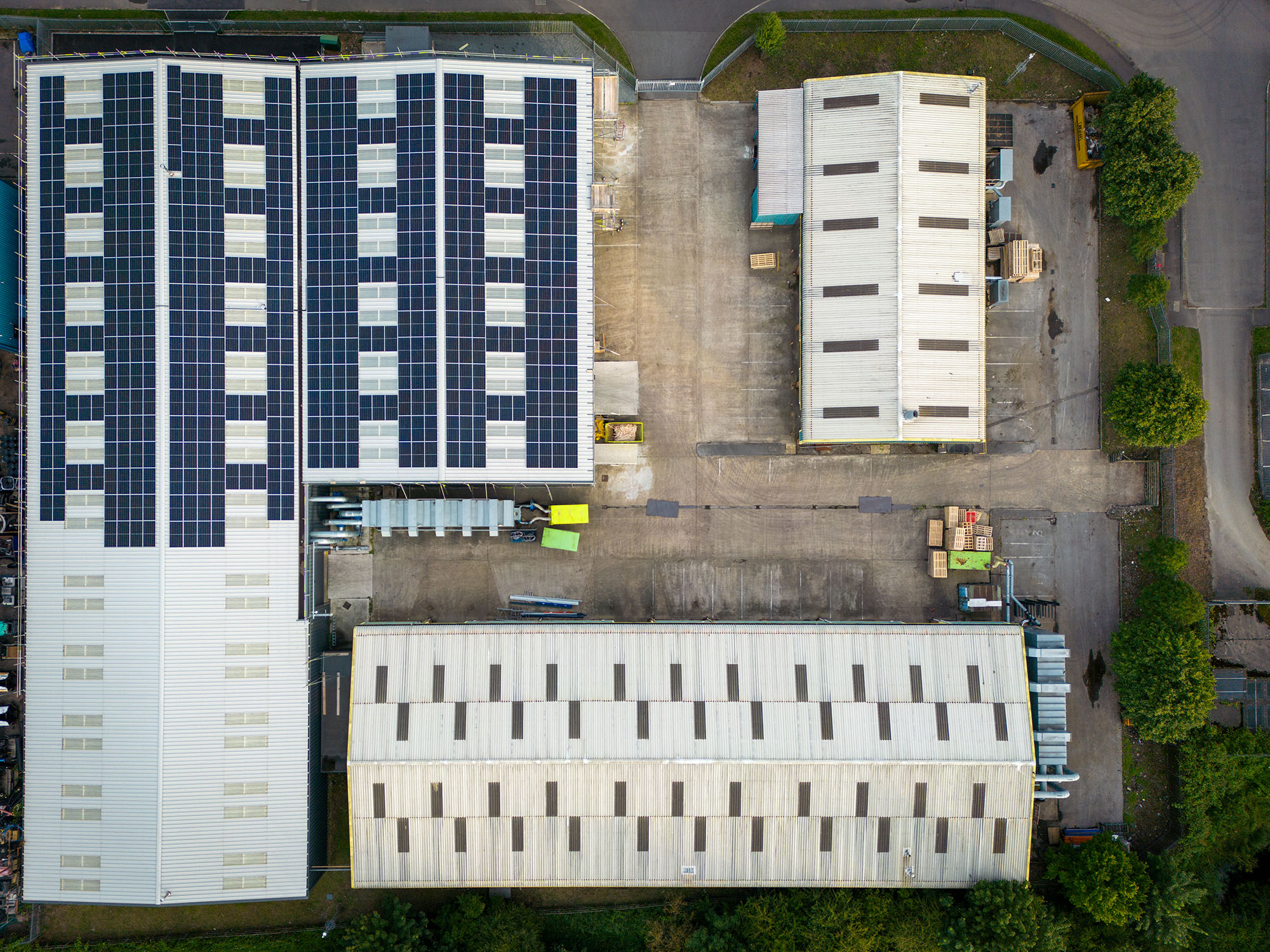 QK-TEX lightweight interior panels solar panel install